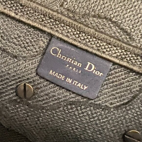 Christain Dior Canvas Saddle green bag - Picture 4 of 10